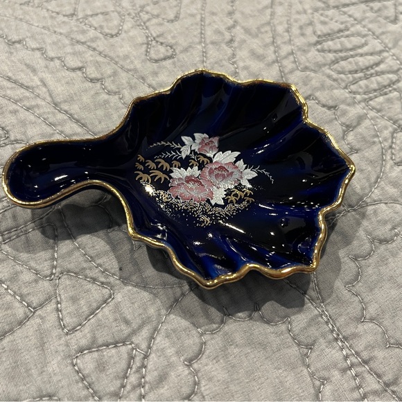 Six Asian Cobalt Blue Dipping Bowls — Vintage - Picture 9 of 10